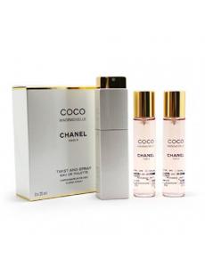CHANEL COCO MADEMOISELLE edt Purse Spray 3x20ml