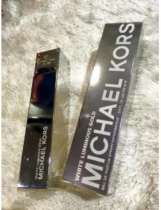 White Luminous Gold Michael Kors