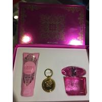 Versace bright crystal absolu edp 90ml + body lotion 100ml + keyholder 