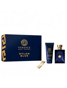 VERSACE Dylan Blue 100ml, Shower Gel 100ml & Money Clip Gift set