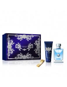 VERSACE Versace Pour Homme 100ml, Shower Gel 100ml & Money Clip Gift Set