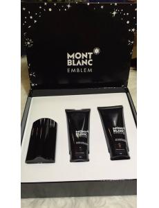 Mont Blanc Blanc Emblem 100ML EDT 3Pcs Gift Set 