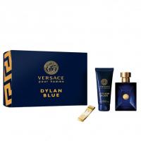 VERSACE Dylan Blue 100ml, Shower Gel 100ml & Money Clip Gift set