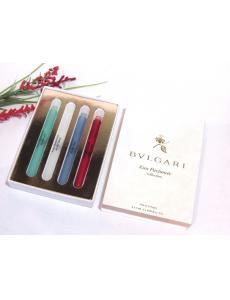 BVLGARI Eau Parfumee Collection, au the Vert, Blanc, Bleu, Rouge 3mlx4