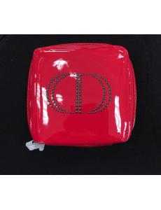 Dior red cosmetic pouch 火辣小包包