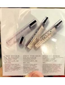 Burberry Brit the best sales collection 3pcs 7.5ML natural spray gift set